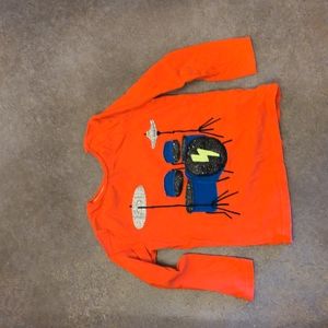 Mini Boden 5-6 Embroidered T-shirt